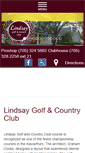 Mobile Screenshot of lindsaygolf.ca